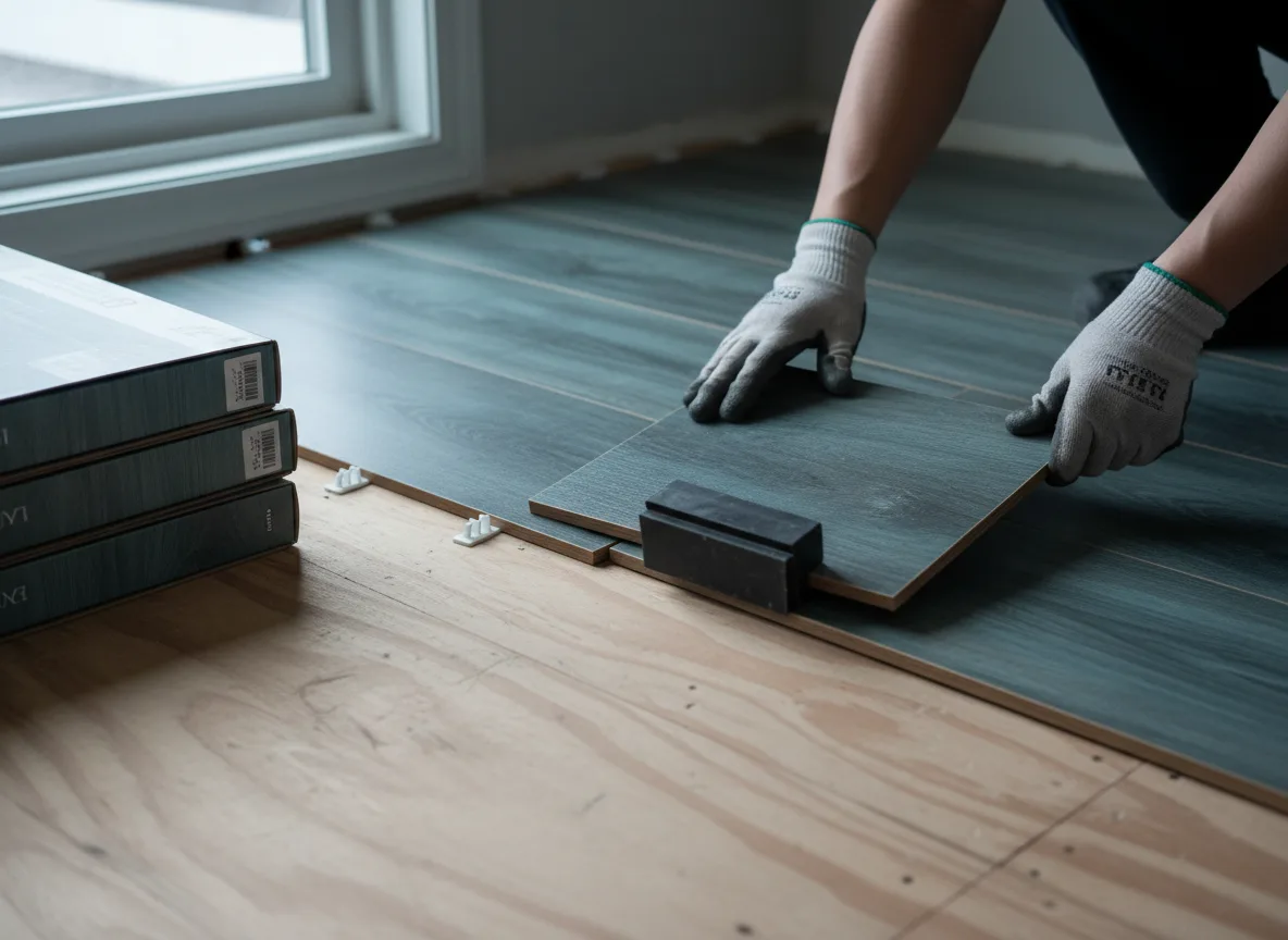 Luxury Vinyl Plank Installation company in Rosholt, SD